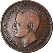 Coin, Italy, Vittorio Emanuele III, 2 Centesimi, 1906, Rome, VF(20-25), Bronze