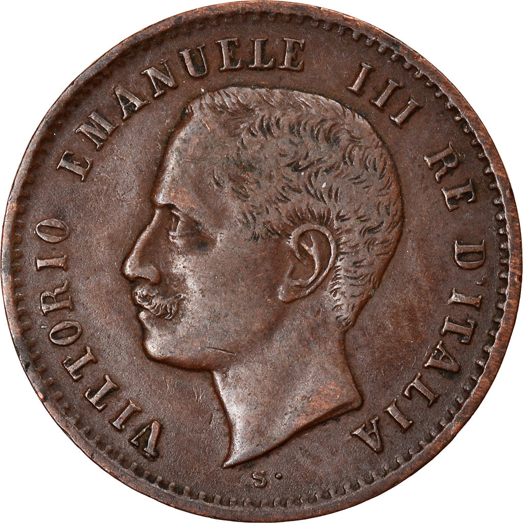 Moneta, Italia, Vittorio Emanuele III, 2 Centesimi, 1906, Rome, BB, Bronzo