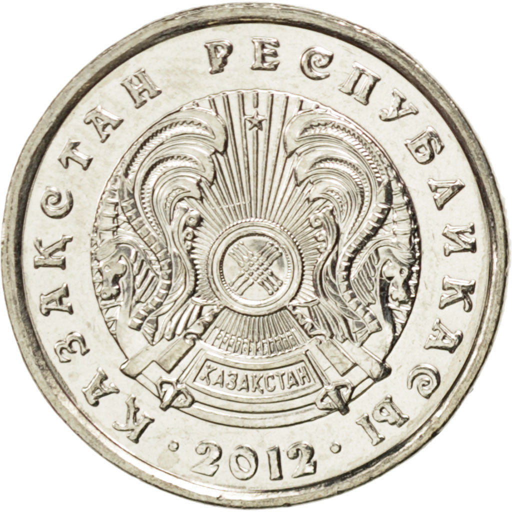 Coin, Kazakhstan, 20 Tenge, 2012, MS(63), Copper-Nickel-Zinc, KM:26