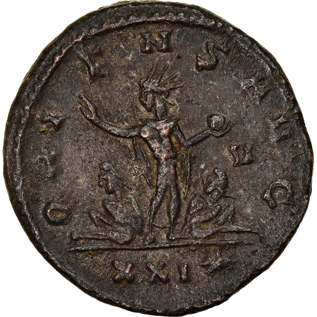 Moneta, Aurelian, Aurelianus, Roma, EF(40-45), Bilon