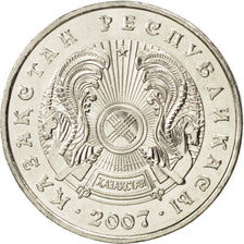 Kazakhstan, 50 Tenge, 2007, KM #New, MS(63), Copper-Nickel-Zinc, 4.67