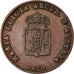 Moneta, STATI ITALIANI, PARMA, Maria Luigia, Centesimo, 1830, Parma, MB+, Rame