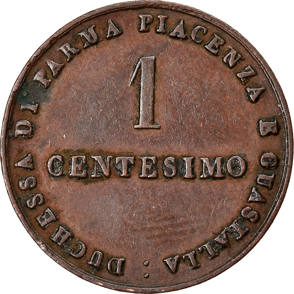 Moneta, STATI ITALIANI, PARMA, Maria Luigia, Centesimo, 1830, Parma, MB+, Rame