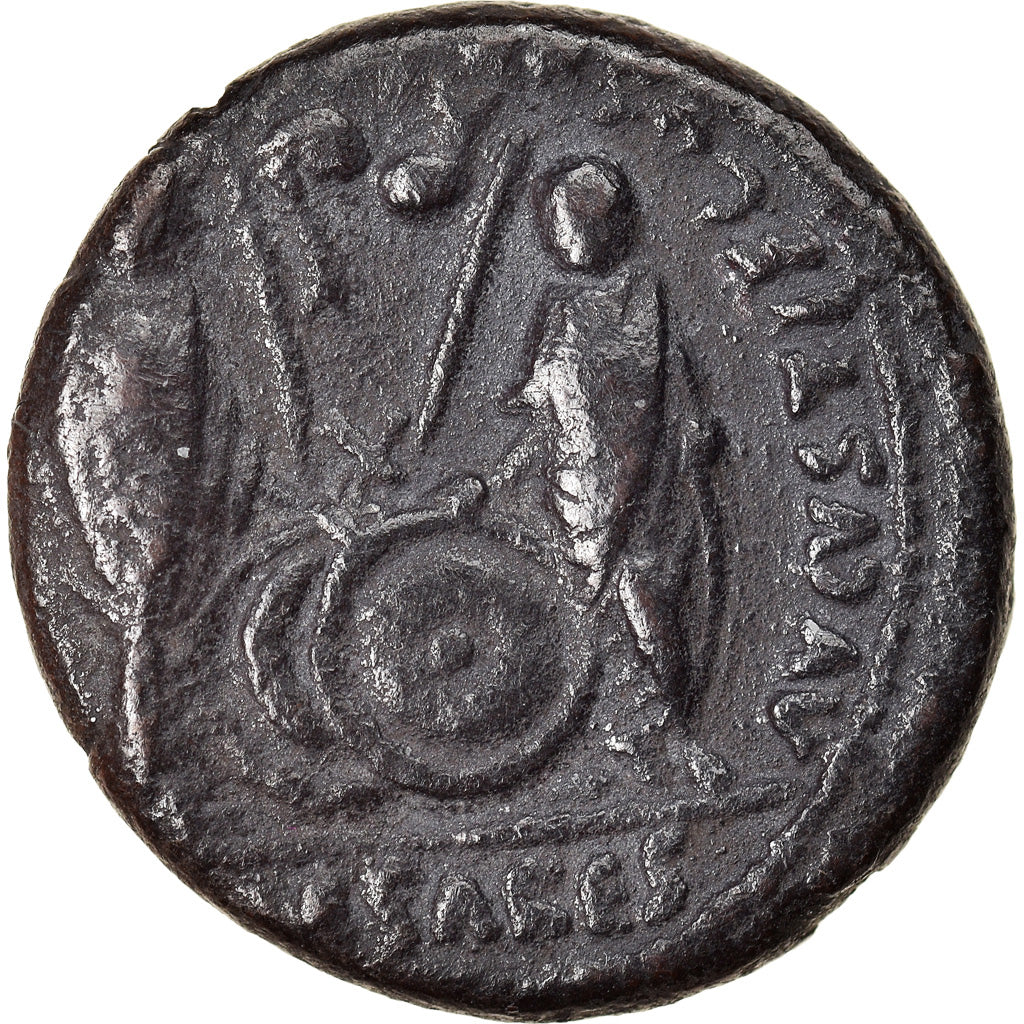 Moneta, Augustus, Denarius, Lyon - Lugdunum, MB, Argento, RIC:207