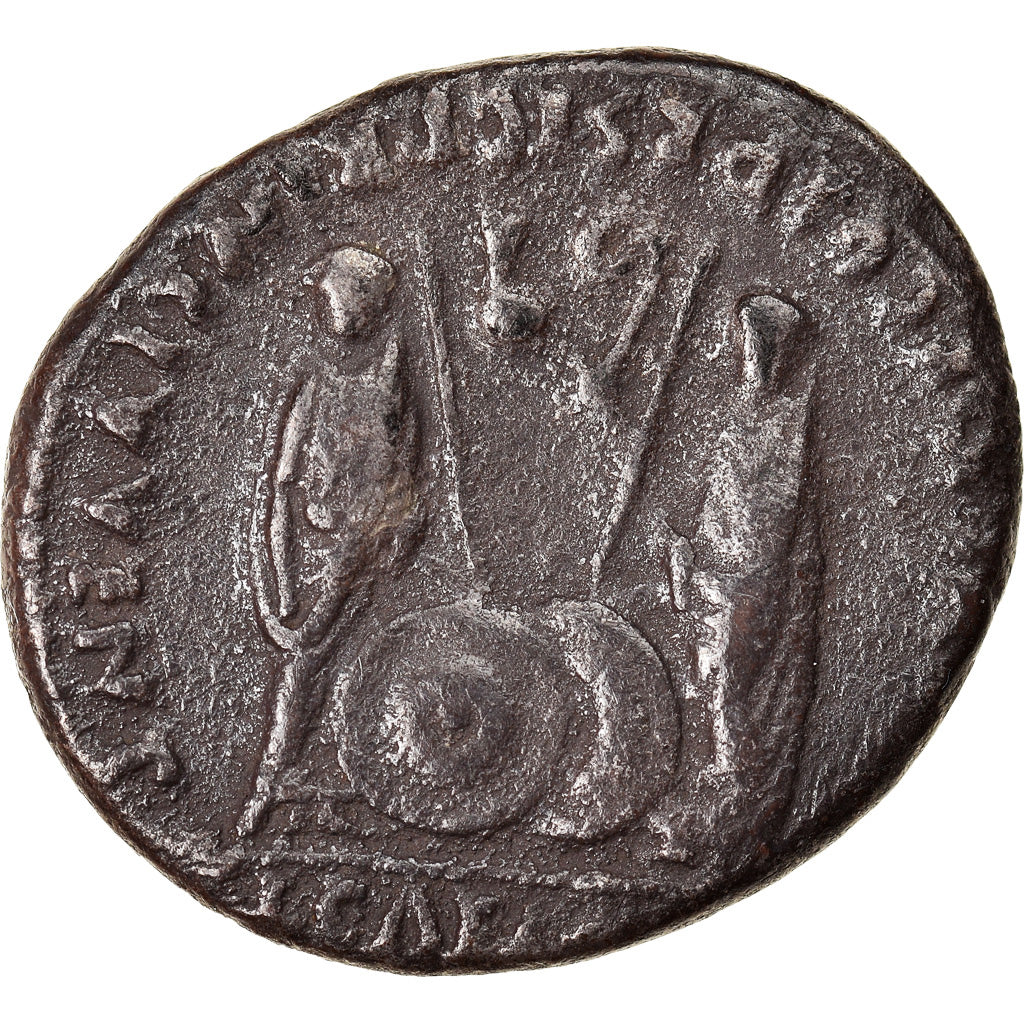 Coin, Augustus, Denarius, Lyon - Lugdunum, VF(20-25), Silver, RIC:207