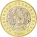 Moneta, Kazakistan, 100 Tenge, 2005, SPL, Bi-metallico, KM:39