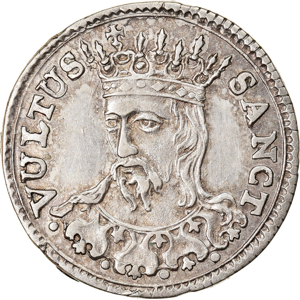 Monnaie, États italiens, LUCCA, Grosso, 1766, Firenze, SUP, Argent, KM:51