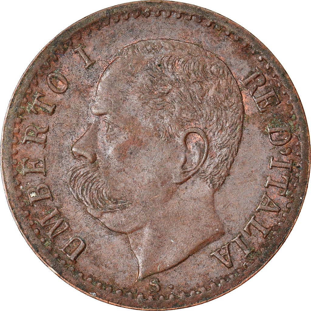 Münze, Italien, Umberto I, Centesimo, 1895, Rome, VZ, Kupfer, KM:29