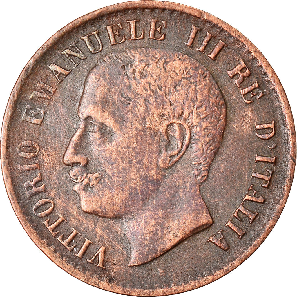 Moneda, Italia, Vittorio Emanuele III, Centesimo, 1905, Rome, MBC, Bronce, KM:35