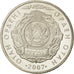 Moneda, Kazajistán, 50 Tenge, 2007, SC, Cobre - níquel, KM:165