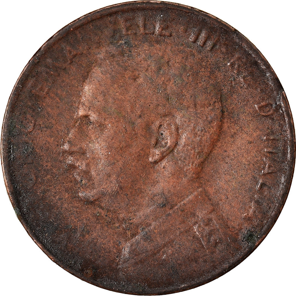 Moeda, Itália, Vittorio Emanuele III, Centesimo, 1912, Rome, VF(30-35), Bronze