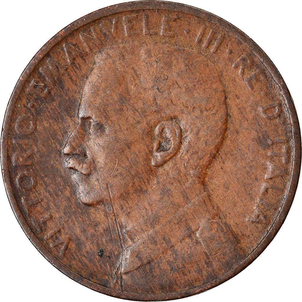 Moeda, Itália, Vittorio Emanuele III, Centesimo, 1912, Rome, EF(40-45), Bronze