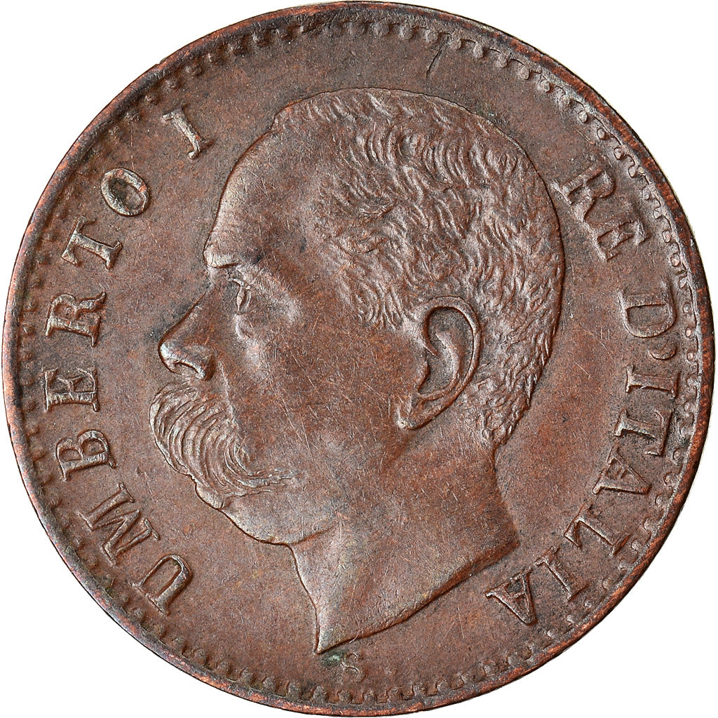 Coin, Italy, Umberto I, Centesimo, 1900, Rome, AU(50-53), Copper, KM:29