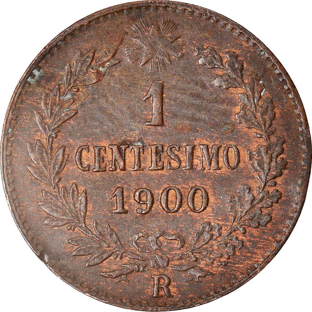 Monnaie, Italie, Umberto I, Centesimo, 1900, Rome, TTB+, Cuivre, KM:29