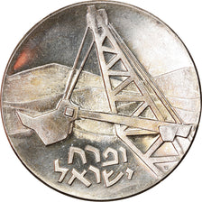 Coin, Israel, 5 Lirot, 1962, Utrecht, Netherlands, MS(63), Silver, KM:35