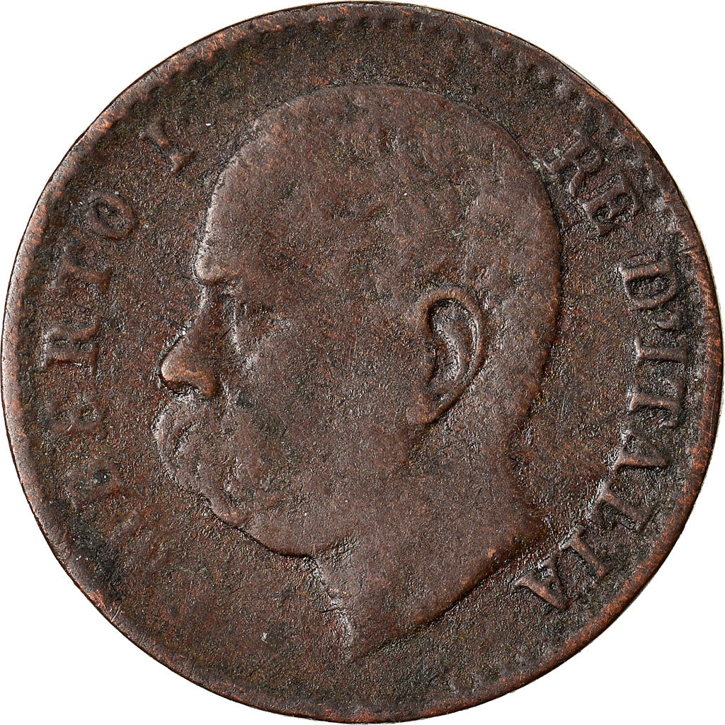 Moneta, Włochy, Umberto I, Centesimo, 1899, Rome, VF(30-35), Miedź, KM:29