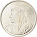 Coin, Bahrain, Isa Bin Salman, 500 Fils, 1968, AU(55-58), Silver, KM:8