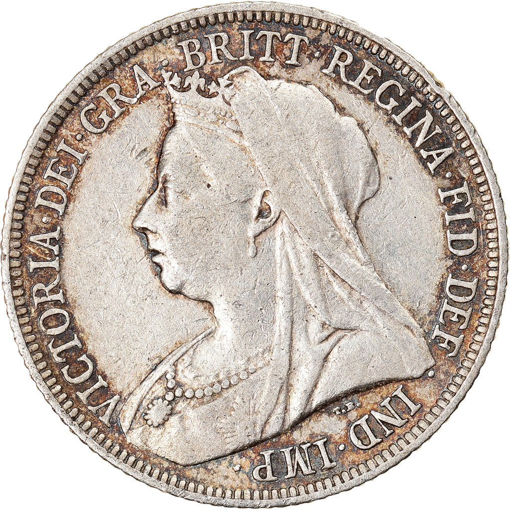 Coin, Great Britain, Victoria, Shilling, 1898, London, EF(40-45), Silver, KM:780