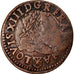 Moeda, França, Louis XIII, Double tournois de Navarre, Double Tournois, 1635
