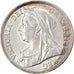 Coin, Great Britain, Victoria, 1/2 Crown, 1899, MS(63), Silver, KM:782
