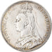 Monnaie, Grande-Bretagne, Victoria, Crown, 1889, Londres, TTB+, Argent, KM:765