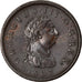Coin, Great Britain, George III, Penny, 1807, AU(50-53), Copper, KM:663