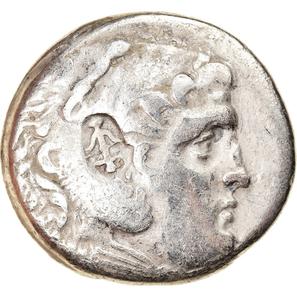 Coin, Alexander III, Tetradrachm, Seleucid countermark, VF(30-35), Silver