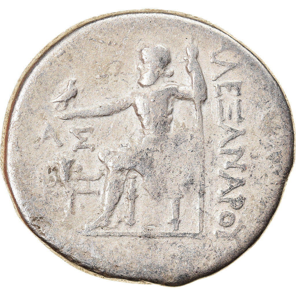 Moneta, Alexander III, Tetradrachm, Seleucid countermark, VF(30-35), Srebro
