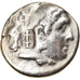 Moneda, Alexander III, Tetradrachm, Seleucid countermark, BC+, Plata