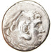Münze, Alexander III, Tetradrachm, Sol countermark, S+, Silber