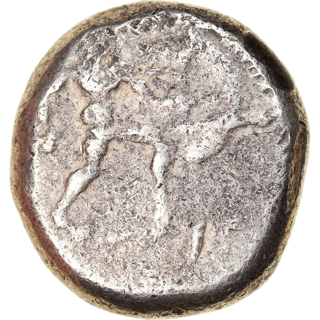 Moneta, Pamphylia, Aspendos, Stater, 465-430 BC, B+, Argento, SNG-France:13var