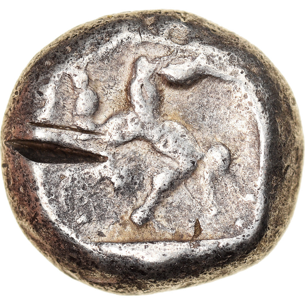 Moneta, Pamphylia, Aspendos, Stater, 465-430 BC, B+, Argento, SNG-France:13var