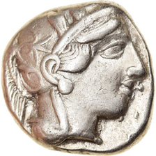 Moneta, Attica, Athens, Tetradrachm, Athens, MB+, Argento, SNG-Cop:31