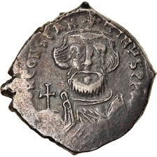 Moeda, Constans II, Hexagram, Constantinople, EF(40-45), Prata, Sear:991