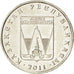 Moneta, Kazachstan, 50 Tenge, 2011, MS(63), Miedź-Nikiel, KM:208