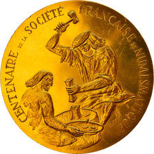 France, Medal, Centenaire de la Société Française de Numismatique, 1965