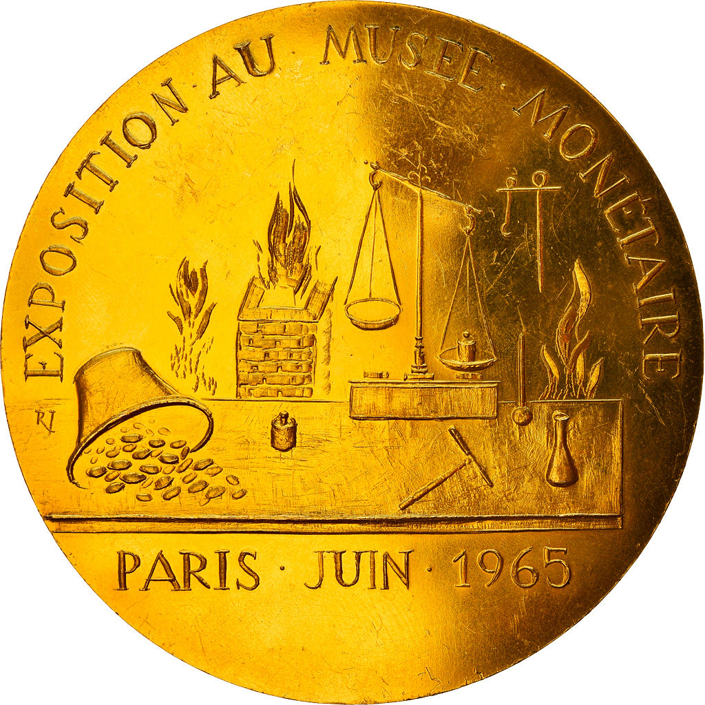 France, Medal, Centenaire de la Société Française de Numismatique, 1965
