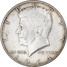 Coin, United States, Kennedy Half Dollar, Half Dollar, 1964, Philadelphia
