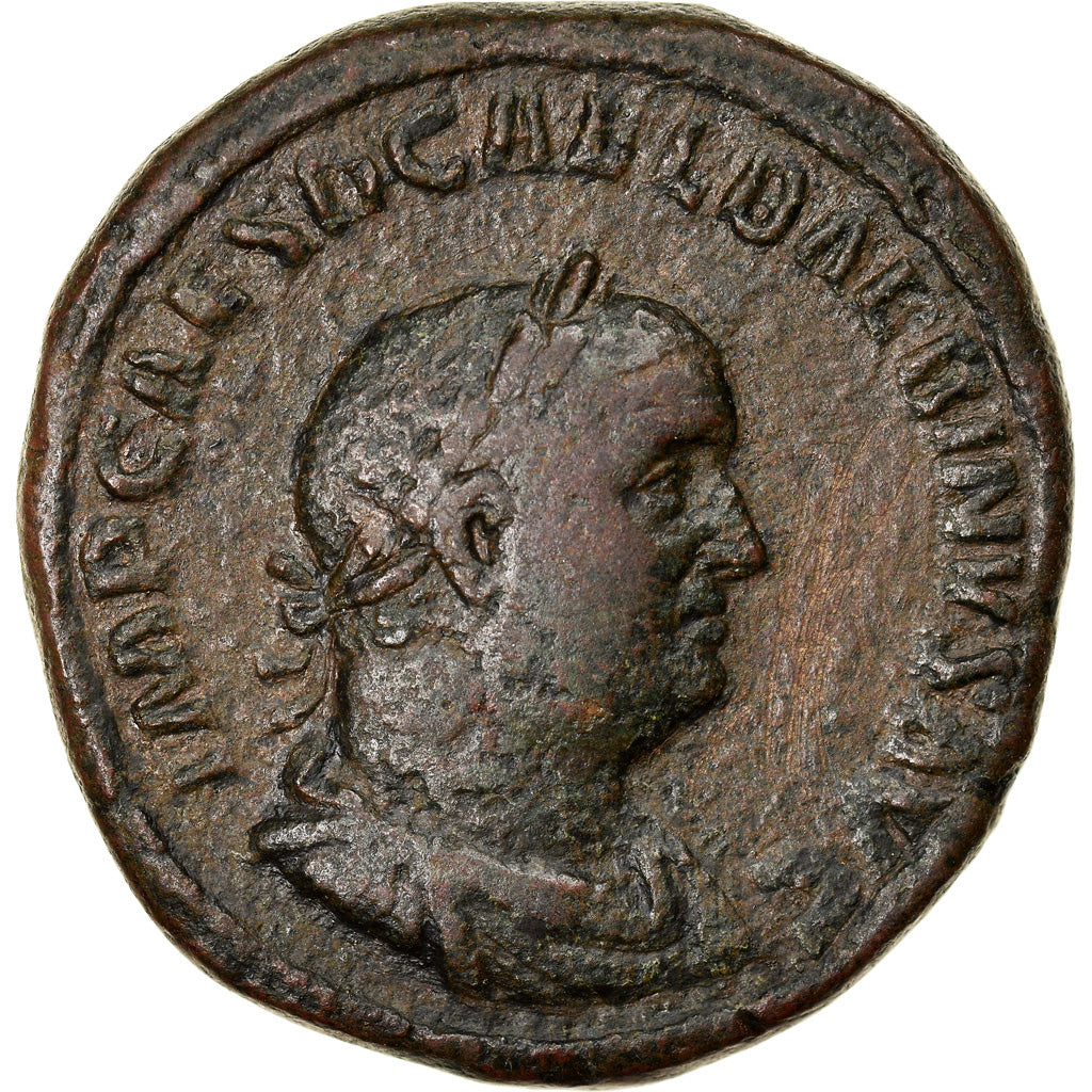 Moneta, Balbinus, Sestertius, Rome, VF(30-35), Miedź, RIC:19