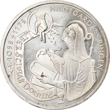 Coin, GERMANY - FEDERAL REPUBLIC, 10 Mark, 1998, Karlsruhe, Proof, MS(63)