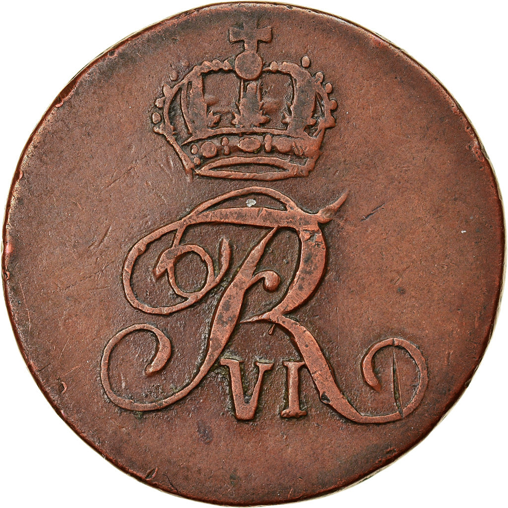 Coin, Norway, 2 Skilling, 1810, VF(20-25), Copper, KM:280.1