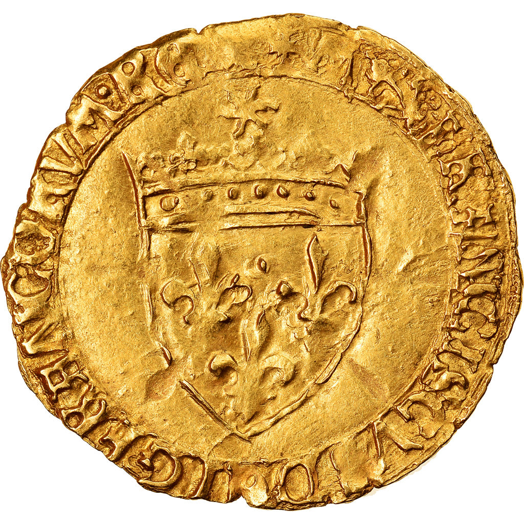 Moneda, Francia, François Ier, Ecu d'or, BC+, Oro, Duplessy:782