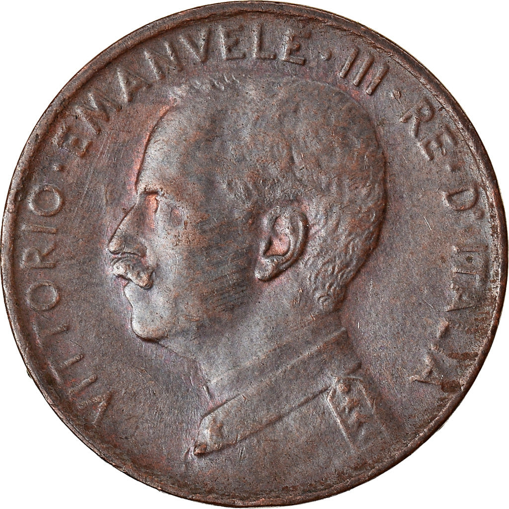 Moneta, Italia, Vittorio Emanuele III, Centesimo, 1916, Rome, BB+, Bronzo, KM:40