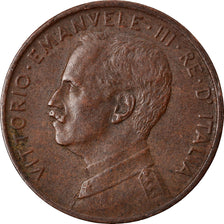 Coin, Italy, Vittorio Emanuele III, Centesimo, 1916, Rome, AU(50-53), Bronze