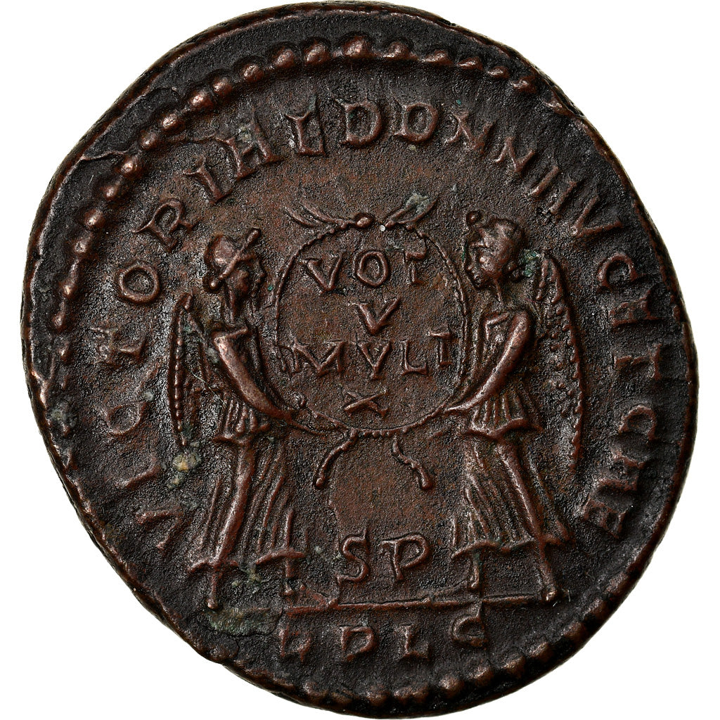 Coin, Magnentius, Maiorina, 351, Lyon, MS(60-62), Copper, RIC:121