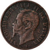 Coin, Italy, Vittorio Emanuele II, Centesimo, 1867, Milan, VF(30-35), Copper