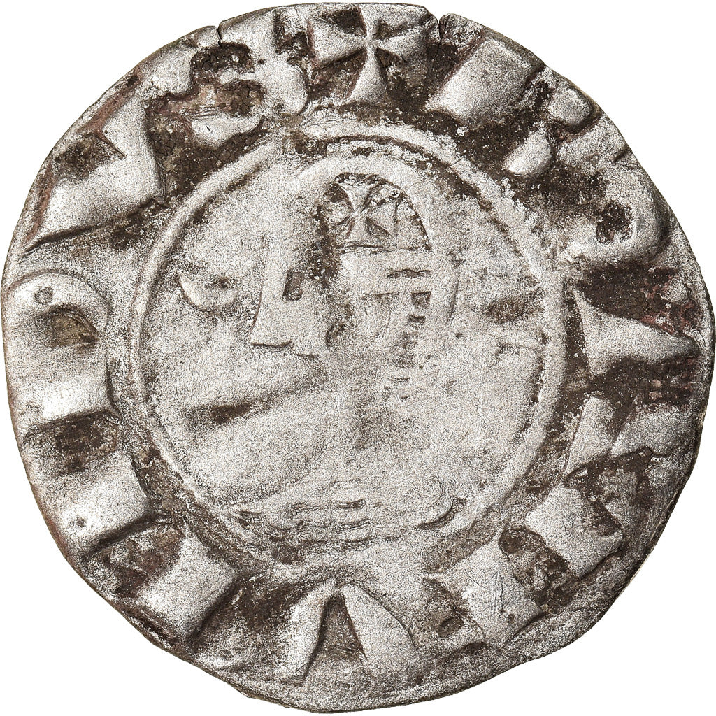 Coin, Turkey, Crusader States, Bohemund III, Denier, 1163-1201, Antioch
