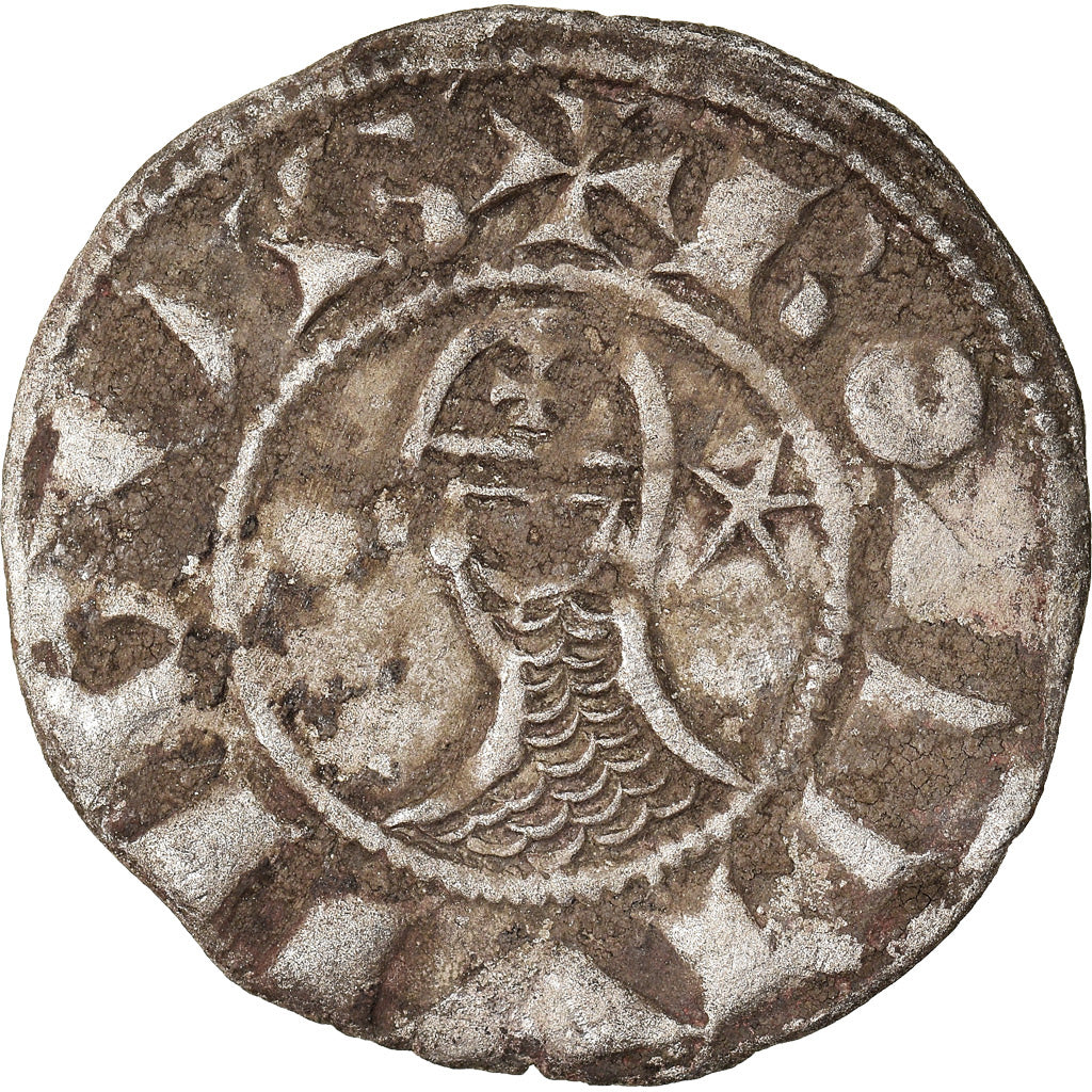 Monnaie, Turquie, Crusader States, Bohemund III, Denier, 1163-1201, Antioche
