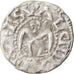 Moneta, Francja, Denarius, Valence, VF(30-35), Srebro, Boudeau:1021