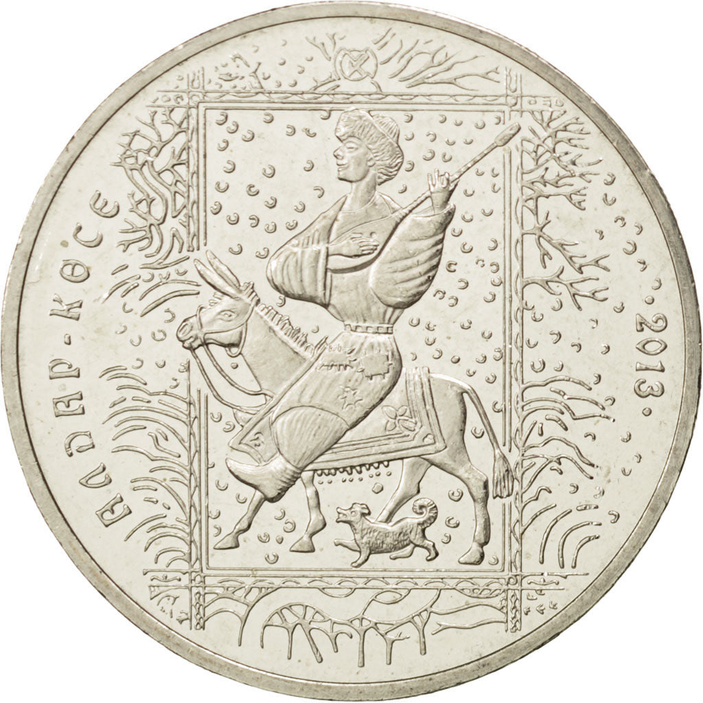 Coin, Kazakhstan, 50 Tenge, 2013, MS(63), Cupro-nickel, KM:New